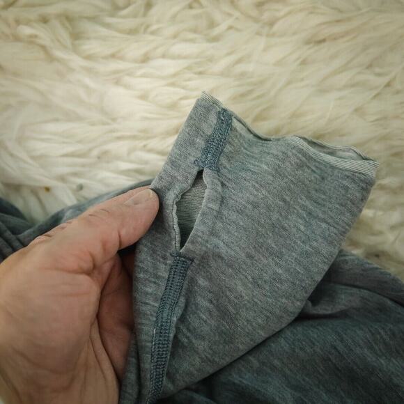 Lululemon Size Medium M Gray Every Yogi Crew Neck Long Sleeve Active Tunic Top - Picture 7 of 8